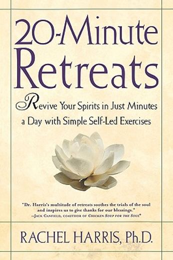 20-minute retreats,revive your spirit in just minutes a day with simple self-led practices