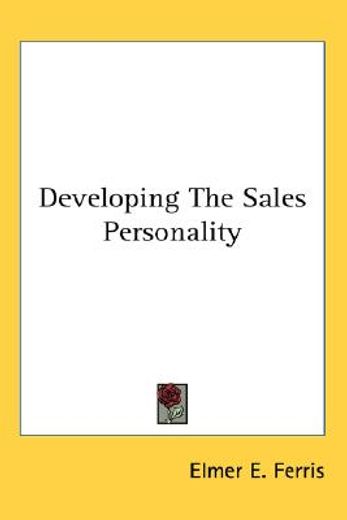 developing sales personality
