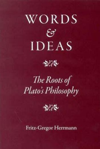 Words and Ideas: The Roots of Plato's Philosophy (en Inglés)