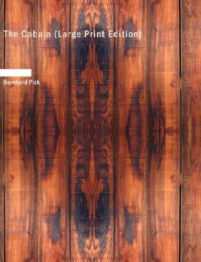 cabala (large print edition)