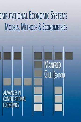 computational economic systems,models, methods & econometrics