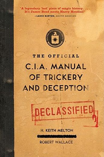 the official cia manual of trickery and deception (in English)