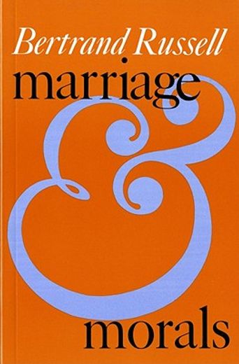 marriage and morals (en Inglés)