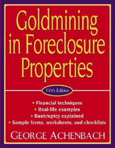 goldmining in foreclosure properties