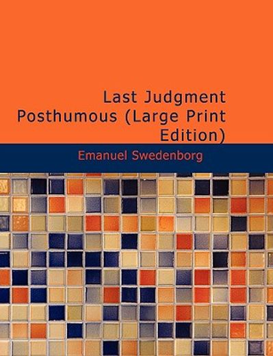 last judgment posthumous (large print edition)