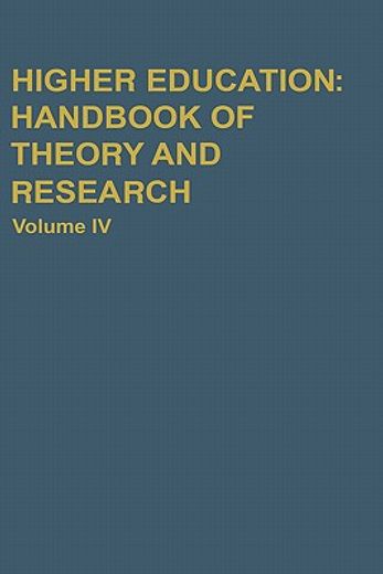 higher education: handbook of theory and research (in English)