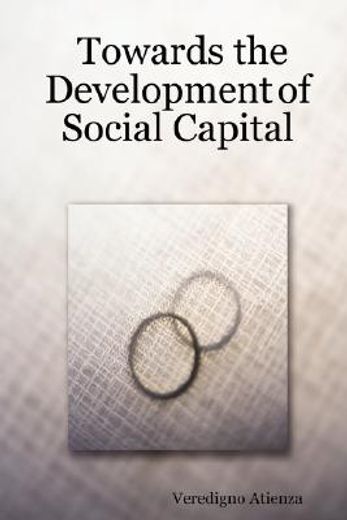 towards the development of social capital