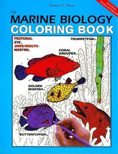 the marine biology coloring book (in English)