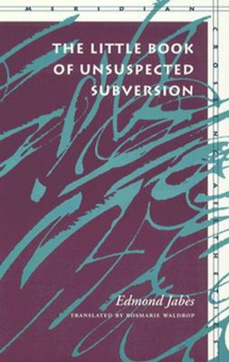 the little book of unsuspected subversion (en Inglés)