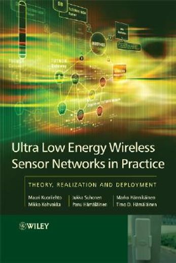 ultra-low energy wireless sensor networks in practice,theory, realization and deployment