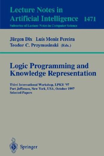 logic programming and knowledge representation