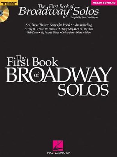 first book of broadway solos,mezzo-soprano