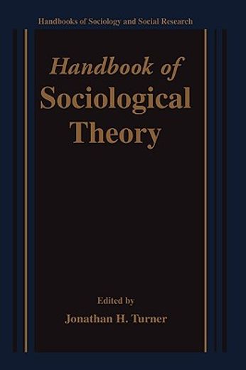 handbook of sociological theory (in English)