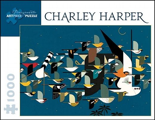 charley harper: mystery of the missing migrants: puzzle (en Inglés)