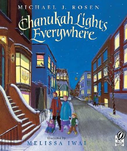 chanukah lights everywhere (en Inglés)