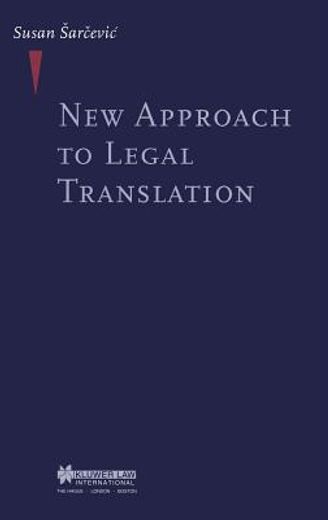 new approach to legal translation