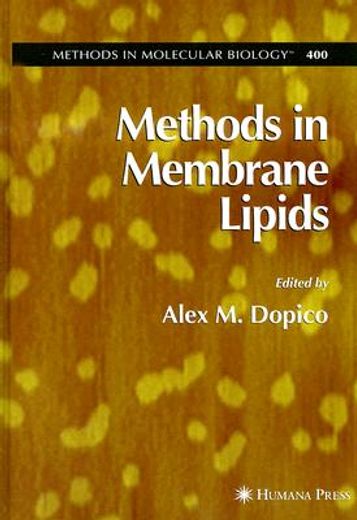 methods in membrane lipids