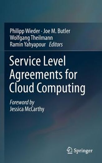 service level agreements for cloud computing (en Inglés)