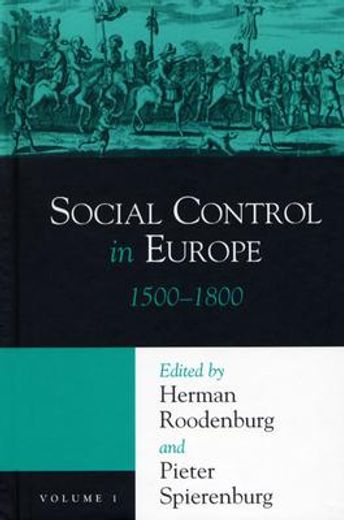 social control in europe,1500-1800