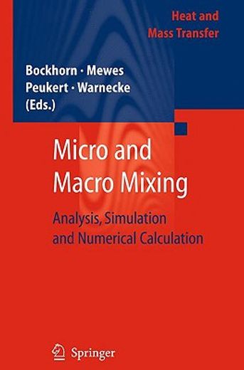 micro and macro mixing,analysis, simulation and numerical calculation
