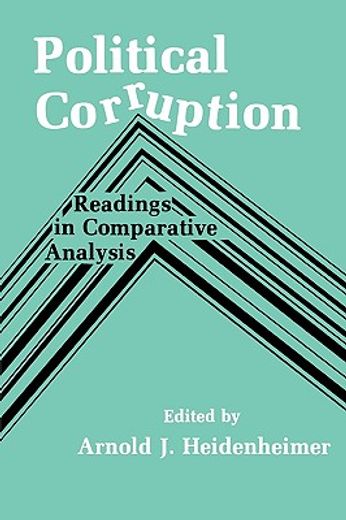 political corruption,readings in comparative analysis