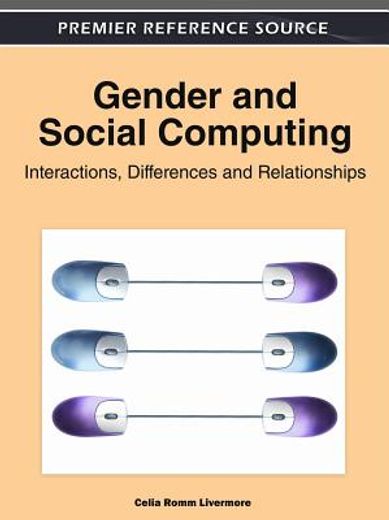 gender and social computing,interactions, differences and relationships