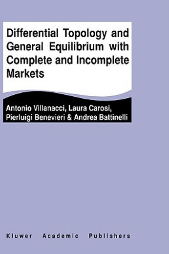 differential topology and general equilibrium with complete and incomplete markets