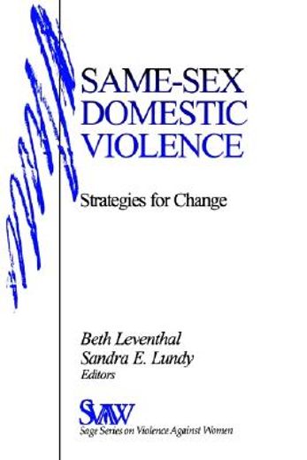 same sex domestic violence,strategies for change