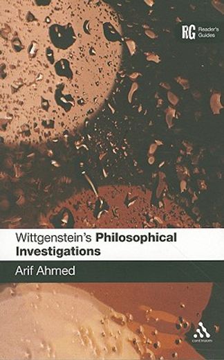 wittgenstein´s ´philosophical investigations´,a reader´s guide