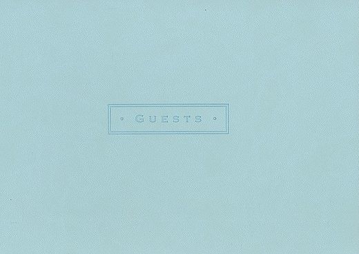 sea foam guest book (en Inglés)