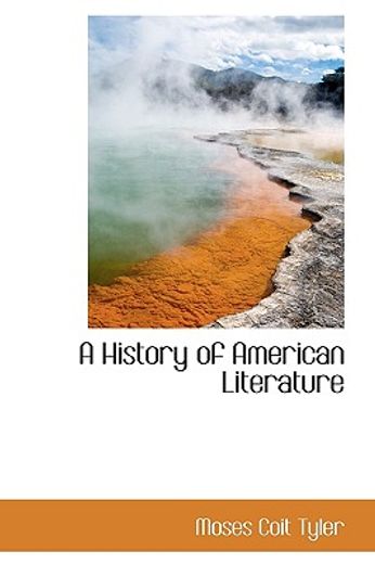 a history of american literature