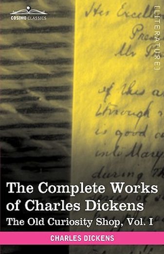the complete works of charles dickens,the old curiosity shop