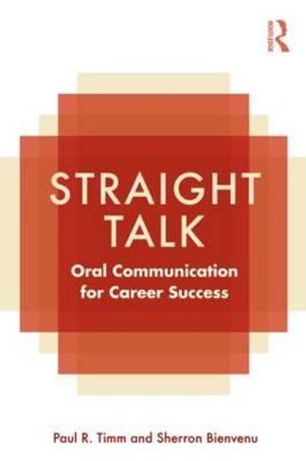straight talk,oral communication for career success