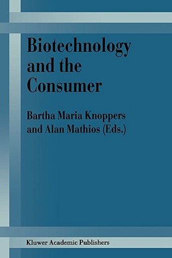 biotechnology and the consumer (en Inglés)