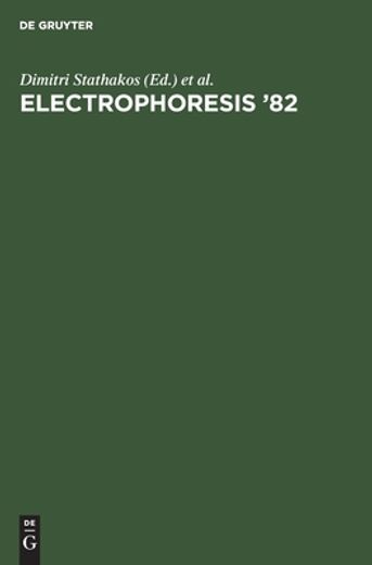 Electrophoresis \ 82 (en Inglés)