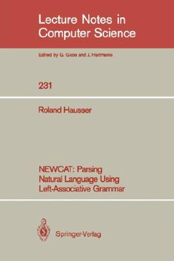 newcat: parsing natural language using left-associative grammar (en Inglés)