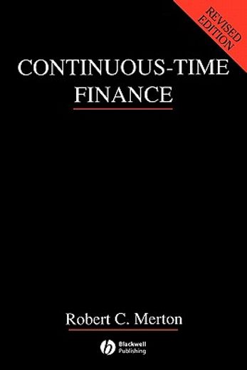 continuous-time finance