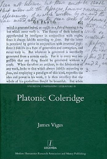 Platonic Coleridge (en Inglés)