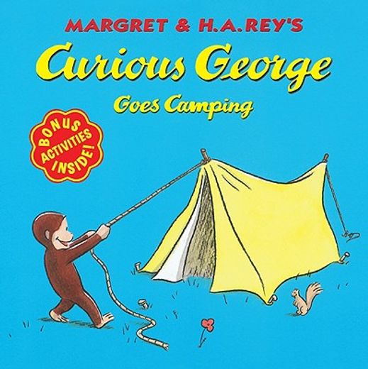 curious george goes camping (in English)