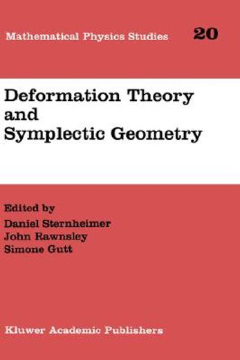 deformation theory and symplectic geometry