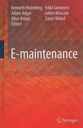 e-maintenance (en Inglés)