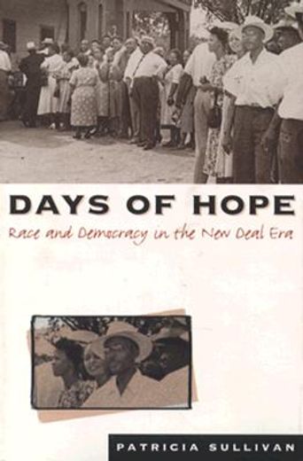 days of hope,race and democracy in the new deal era