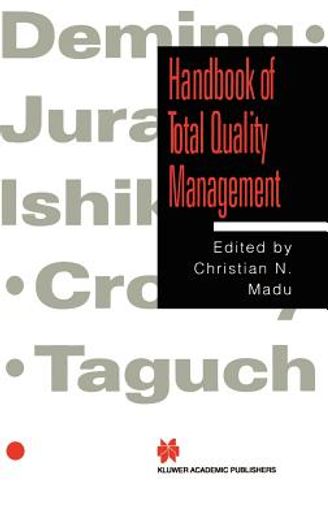 handbook of total quality management (en Inglés)