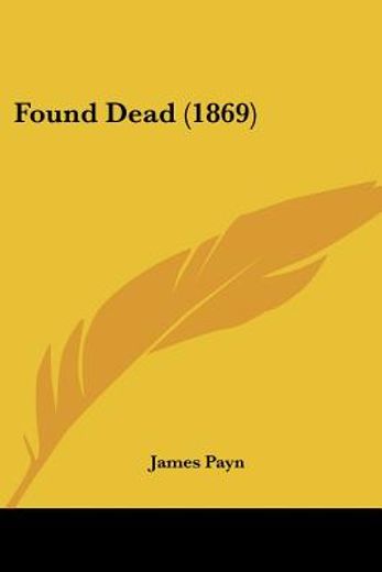 found dead (1869)