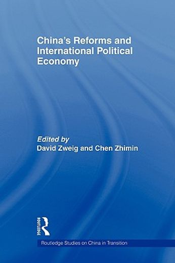 china´s reforms and international political economy