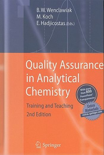 quality assurance in analytical chemistry (en Inglés)