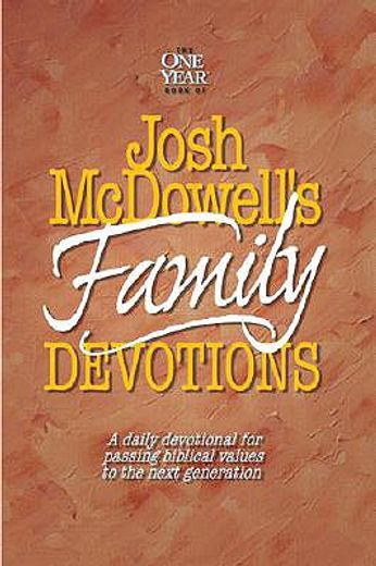 josh mcdowell´s one year book of family devotions