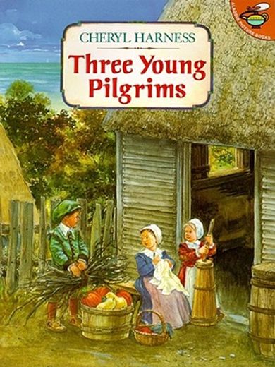 three young pilgrims (en Inglés)