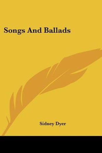 songs and ballads