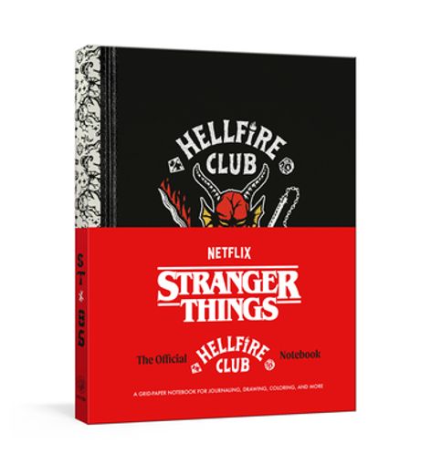 Stranger Things: The Official Hellfire Club Notebook: A Grid-Paper Notebook for Journaling, Drawing, Coloring, and More (in English)